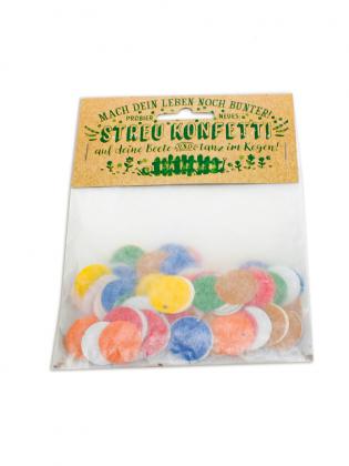 Seed paper confetti packet