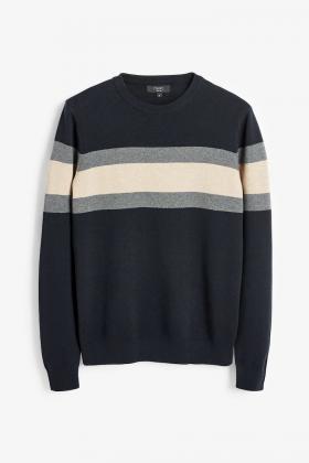 Personalised/ Branded 3 Colour Knitted Jumper Personalised/ Branded 3 Colour Knitted Jumper