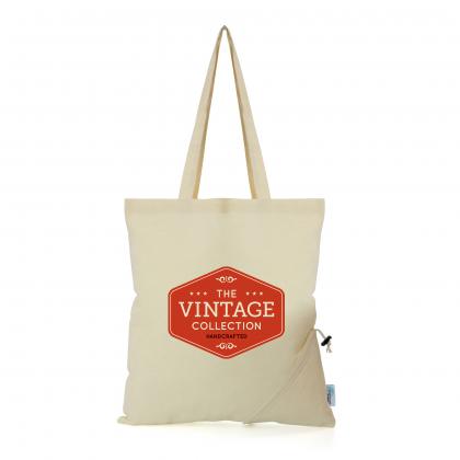 Eccleston Recycled Cotton Foldable Shopper