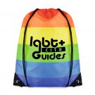 Rainbow Pegasus Drawstring Bag