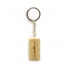 Cylinder Cork Keyring