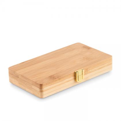 Gallaway - 21 Pcs Tool Set In Bamboo Case