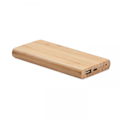 Arena C - 6000 Mah Bamboo Power Bank