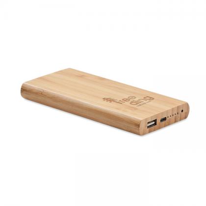 Arena C - 6000 Mah Bamboo Power Bank