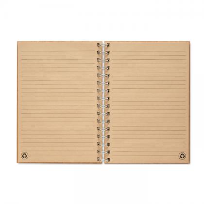Bram - A5 Ring Bound Bamboo Notebook
