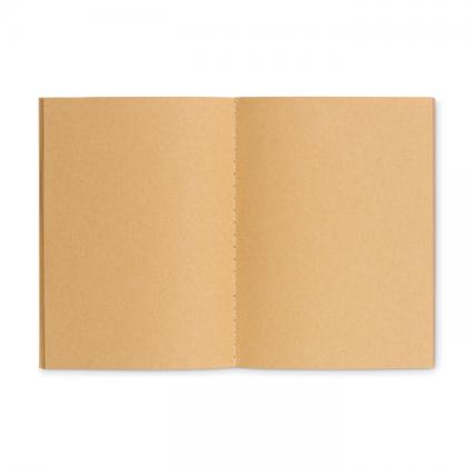 Mini Paper Book - A6 Recycled Notebook 80 Plain