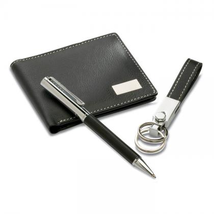 ELEGANCI - Ball pen key ring and wallet