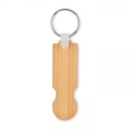 Compras - Bamboo Euro Token Key Ring