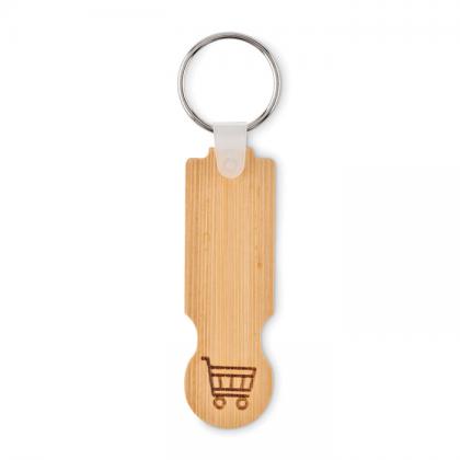 Compras - Bamboo Euro Token Key Ring