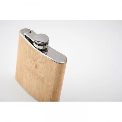 Hiphip - Bamboo Slim Hip Flask 170ml