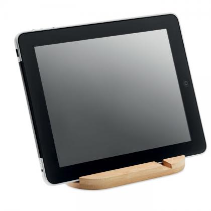 Robin - Bamboo Tablet/Smartphone Stand Mo6603-40