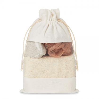 Cuida Set - Bath Set In Cotton Pouch