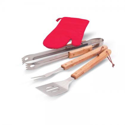 Donau East - Bbq Apron With Bbq Tools