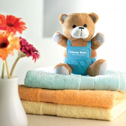 Nico - Bear Plush W/ Advertising Pants