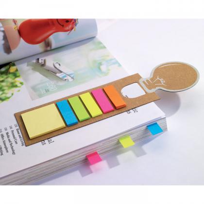 Idea - Bookmark With Sticky Memo Pad