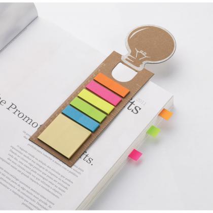 IDEA - Bookmark with sticky memo pad