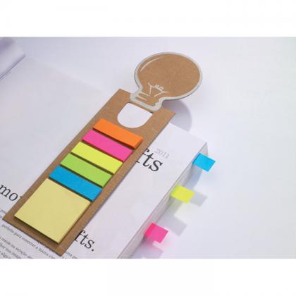 Idea - Bookmark With Sticky Memo Pad