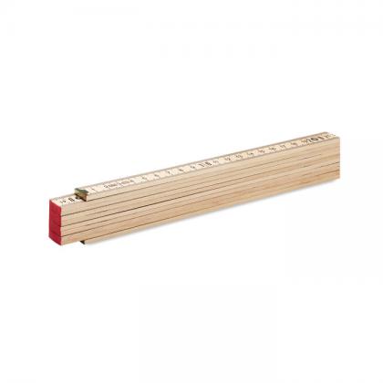 ARA - Carpenter ruler in wood 2m