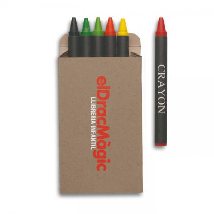 Brabo - Carton Of 6 Wax Crayons