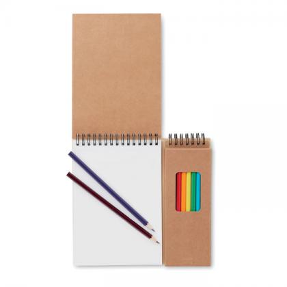 Colopad - Colouring Set With Notepad