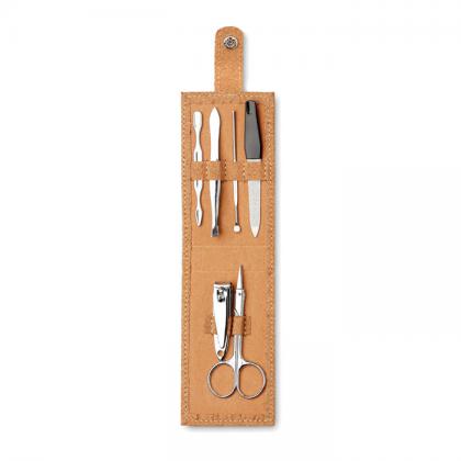 Nailkit Cork - Cork 6 Piece Manicure Set