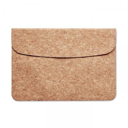 Grace - Cork Laptop Bag Magnetic Flap