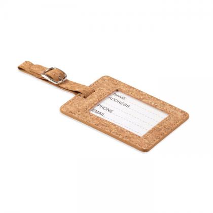 COCO - Cork luggage tag