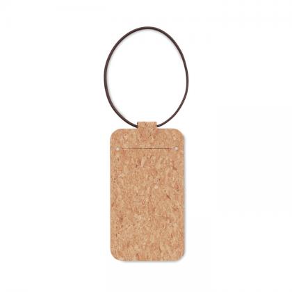 Ovalis - Cork Luggage Tag