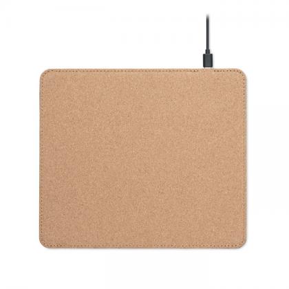 Wireless Matty - Cork Mouse Mat Charger 15w