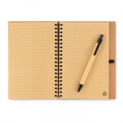 Sonora Pluscork - Cork Notebook With Pen