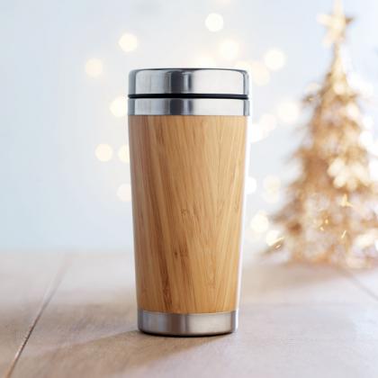 Rodeodrive+ - Double Wall Bamboo Flask 430ml