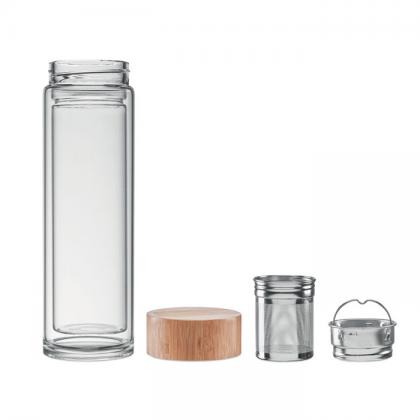 Batumi Glass - Double Wall Glass Bottle 400ml