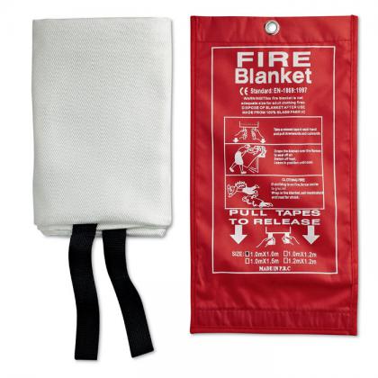 BLAKE - Fire blanket in pouch 100x95cm