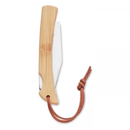 Mansan - Foldable Knife In Bamboo