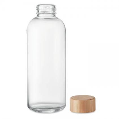 Frisian - Glass Bottle 650ml Bamboo Lid