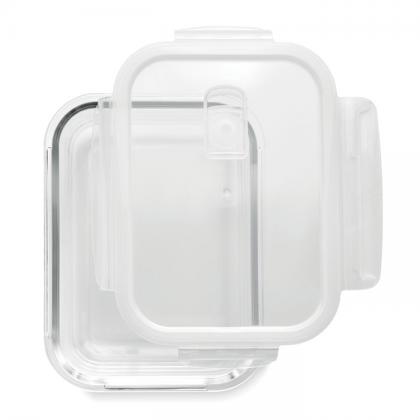 Praga Lunchbox - Glass Lunchbox & Pp Lid 900ml