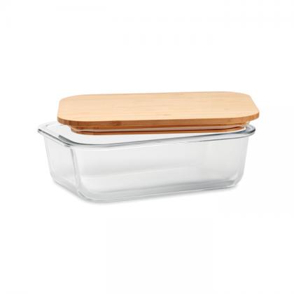 Tundra Lunchbox - Glass Lunchbox With Bamboo Lid