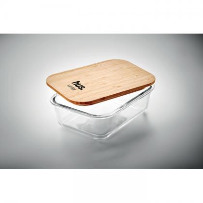 Tundra Lunchbox - Glass Lunchbox With Bamboo Lid