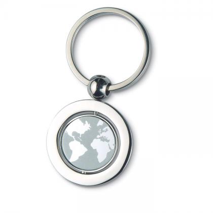 Globy - Globe Metal Key Ring