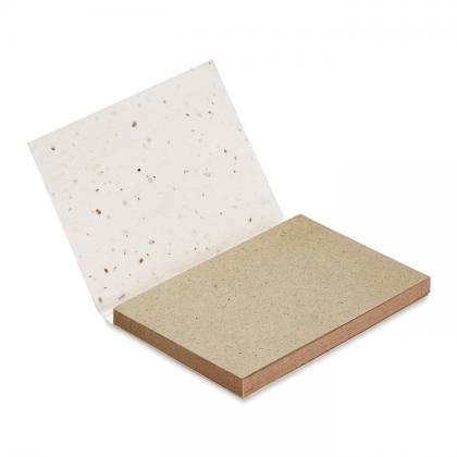 Grow Me - Grass/Seed Paper Memo Pad