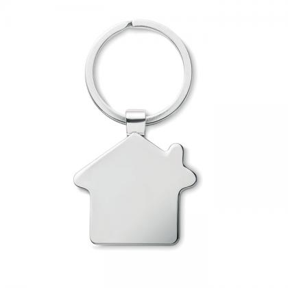 Burnie - House Key Ring Metal Bamboo