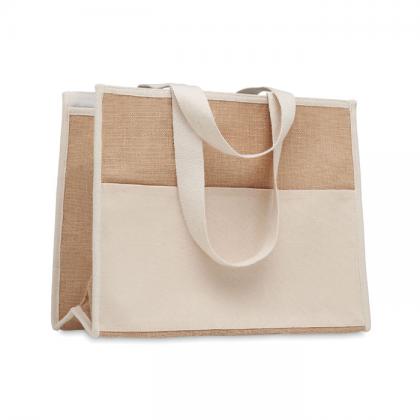 Campo De Geli - Jute And Canvas Cooler Bag