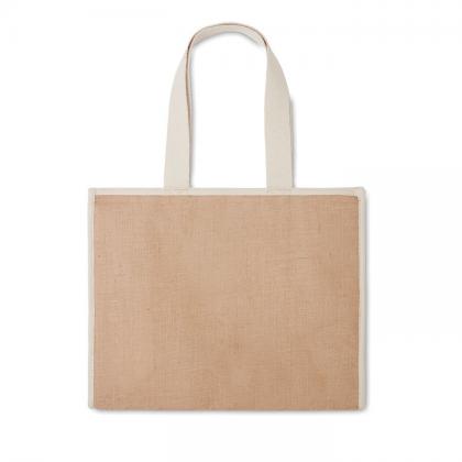 Campo De Geli - Jute And Canvas Cooler Bag