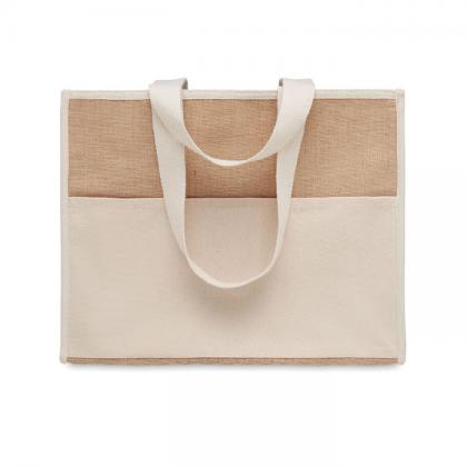 Campo De Geli - Jute And Canvas Cooler Bag