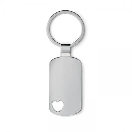 Corazon - Key Ring With Heart Detail