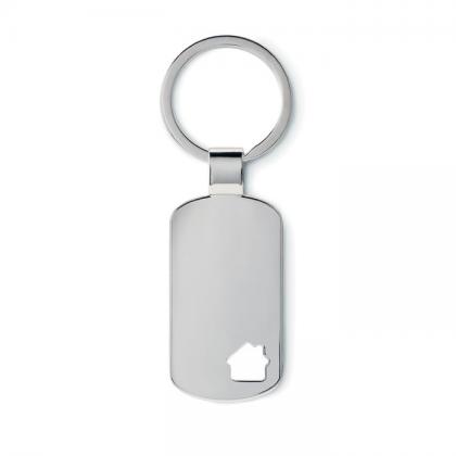 House Key - Key Ring With House Detail