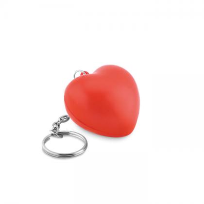 Lovy Ring - Key Ring With Pu Heart