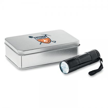 Led Plus - Led Torch In Tin Box