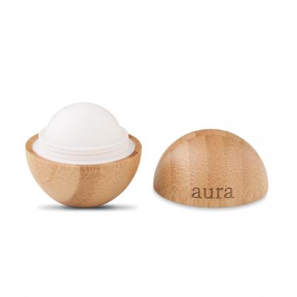 Soft Lux - Lip Balm In Round Bamboo Case