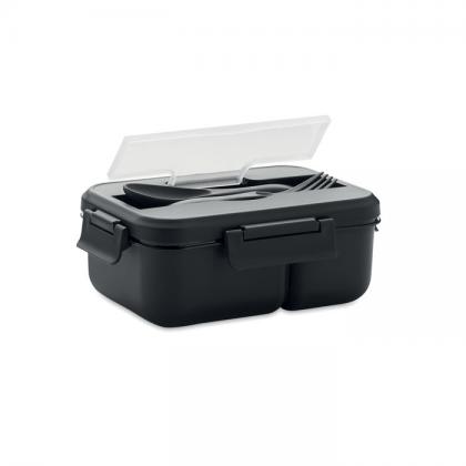 Makan - Lunch Box With Cutlery In Pp